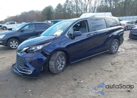 2024 Toyota Sienna Xle z USA, uszkodzony, nr VIN 5TDYRKEC6RS195118